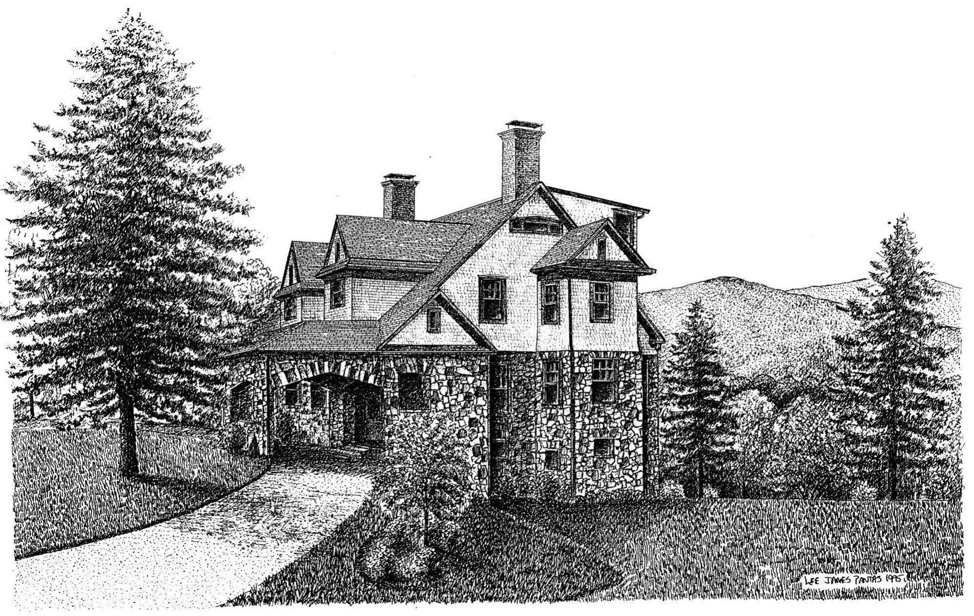 North Lodge On Oakland Bed And Breakfast Asheville Exteriör bild
